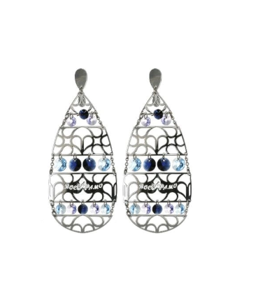 Ohrringe Boccadamo Dame in Silber Cristallo OR326ACQ - OR326ACQ